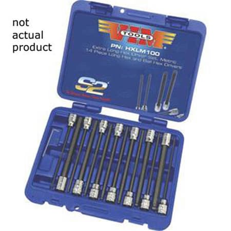 Vim Tools VIM Tools 6 mm 3/8 Sqaure Drive Holder 6 in. OAL HXLM106